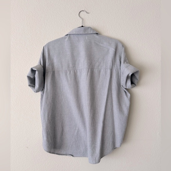 Madewell cotton/flannel feel button up - Picture 2 of 2